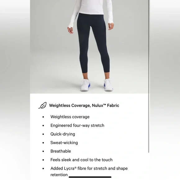 Lululemon Base Pace High-Rise Running Tight - Picture 8 of 11